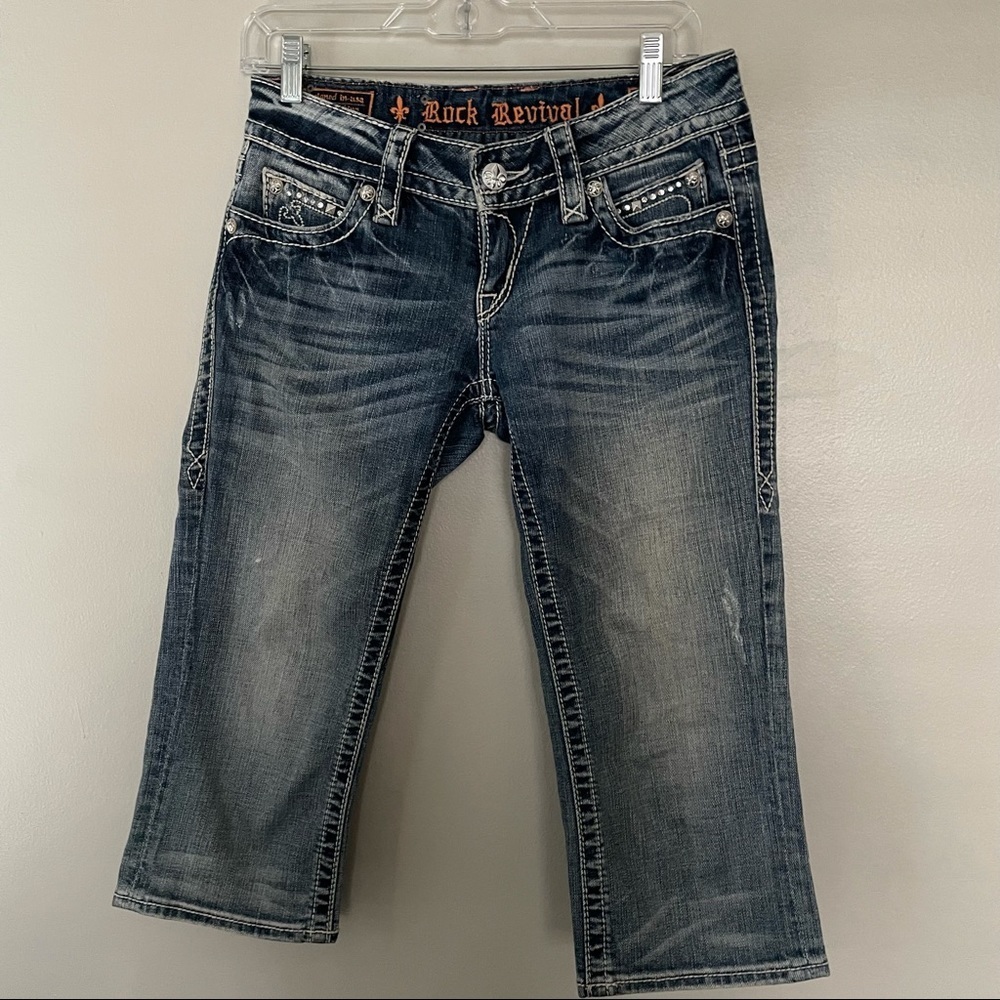 Rock Revival Noelle Capri Jeans